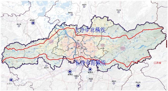 长沙北横线最新线路图，揭秘城市新脉络