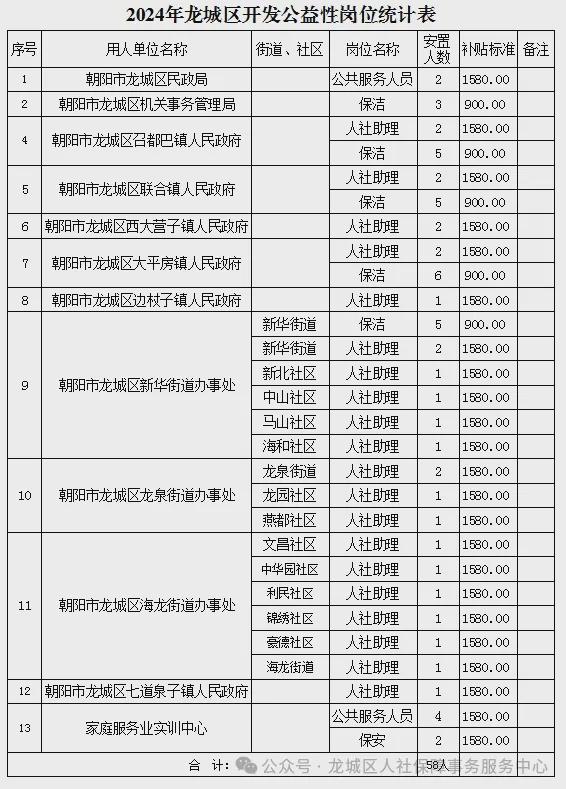 朝阳市信访局最新招聘启事